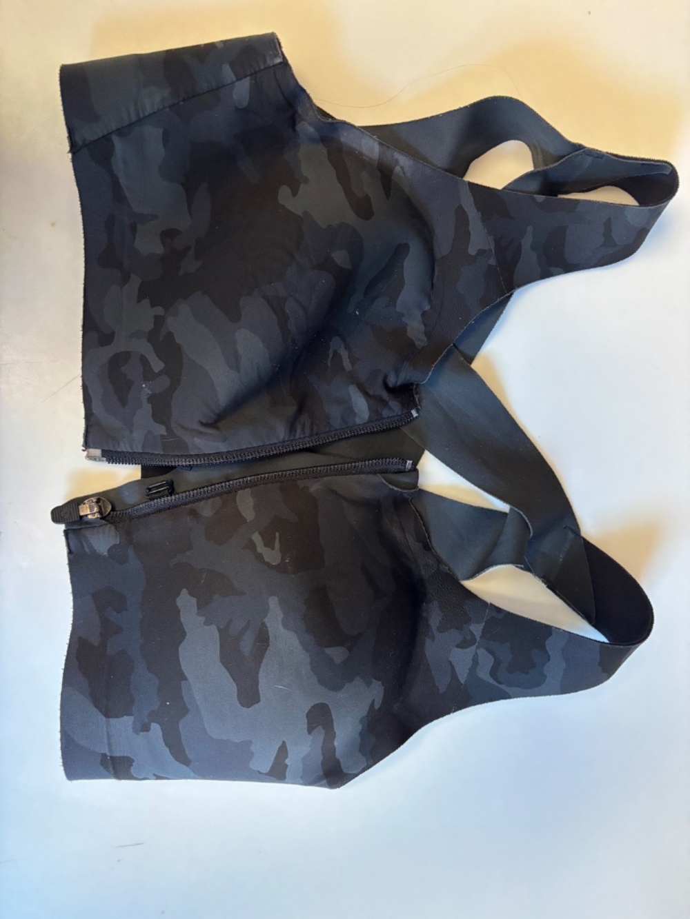 Lulu Elite Bra 34D Black Camo
